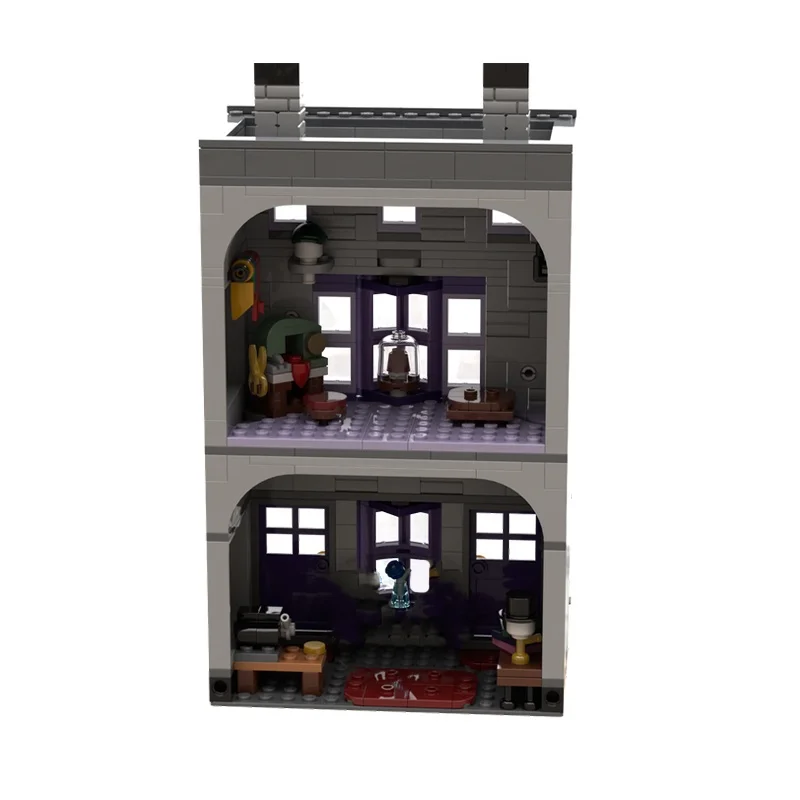 332 قطعة MOC سيدتي مالكين S تعديل هاري نموذج هدية الكريسماس اللبنات لتقوم بها بنفسك ألعاب إبداعية الطوب عيد ميلاد الاطفال #2