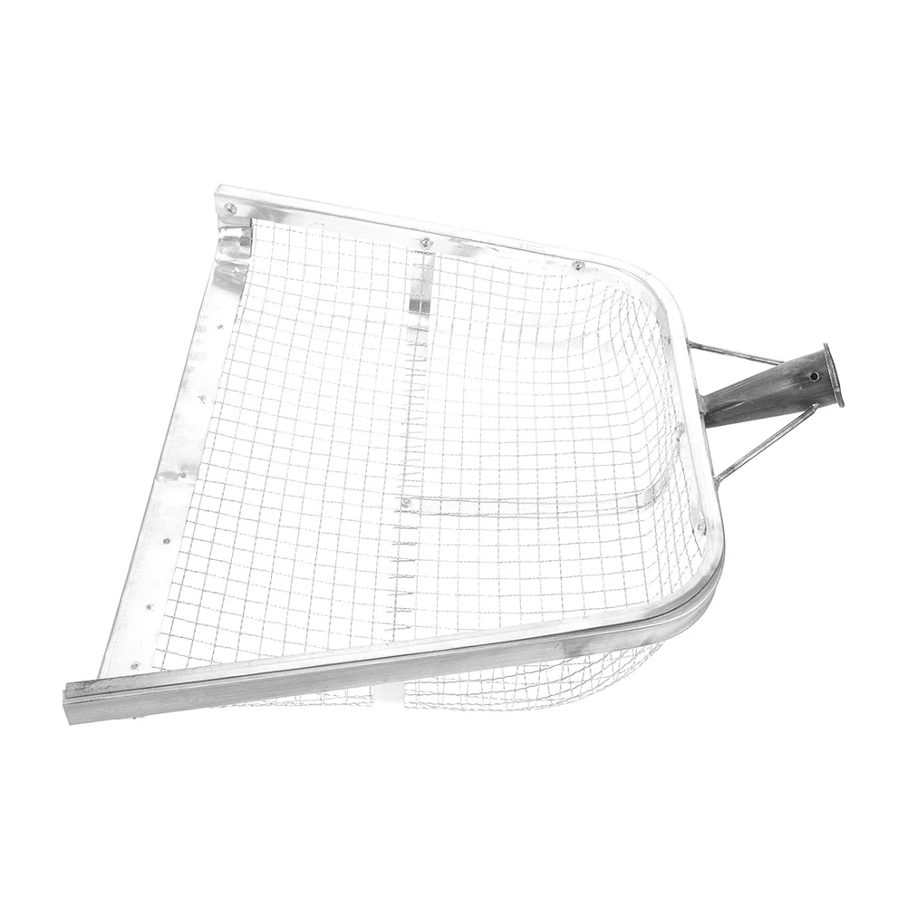 

Iron Sieve for Sifting Soil Farm Simple Dustpan Maize Grain Corn Scoop Cat Litter Tabletop Small Spade