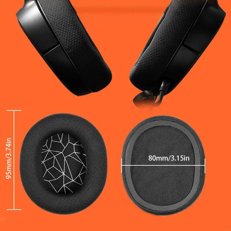 652E Professional Replacement Ear Pads For Arctis 3 5 7 Lossless Headphone Comfortable Earpads Cushions Replacement