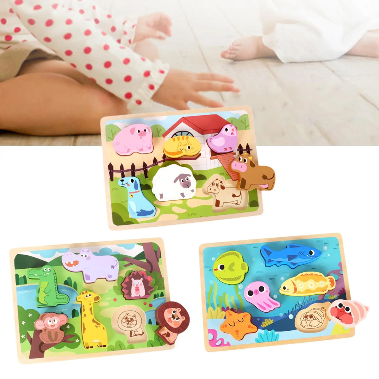 

Wooden Puzzle Toys Early Learning Toy Developmental for Age 4+ Years Old s Girls Boys Birthday Gifts