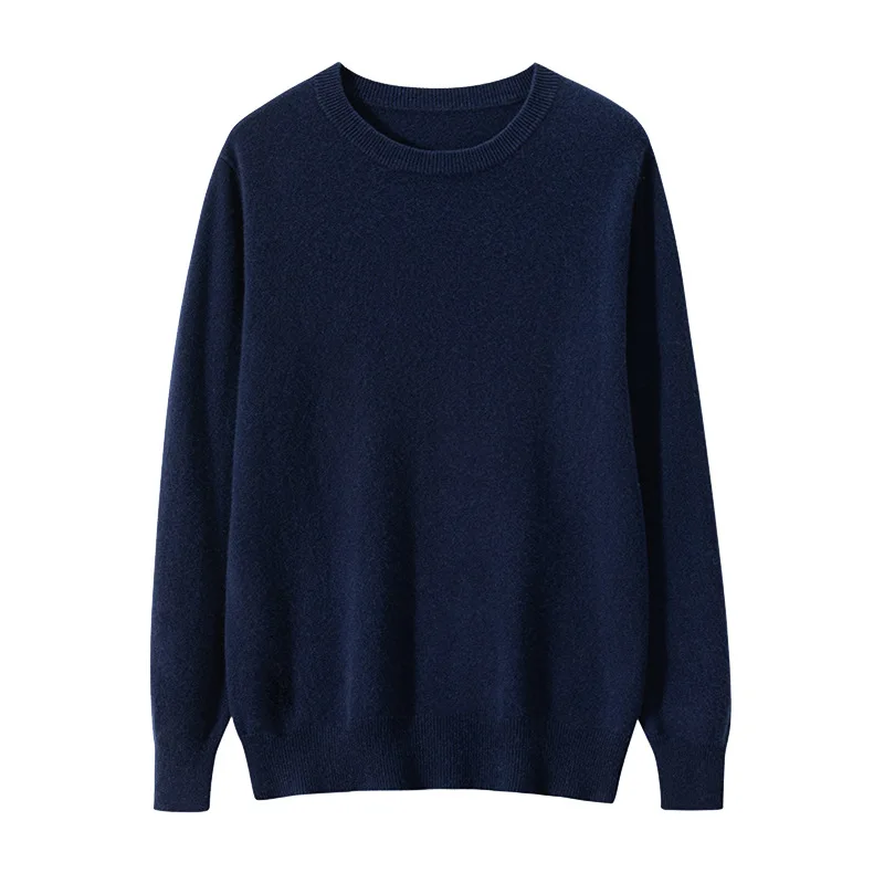 

Cashmere Sweater Men's Cashmere Half Turtleneck Round Neck Pullover Sweater Autumn Winter Men Clothes