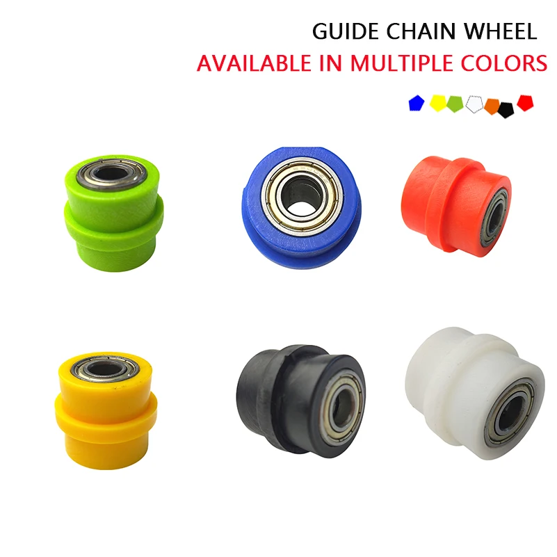 Motorcycle  Concave Drive Chain Pulley Roller Slider Tensioner Wheel Guide For Dirt Pit Bikes Street Bikes Motorcycles ATV