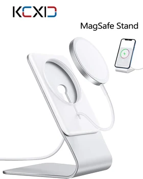 KUXIU standaard voor MagSafe oplader, aluminium MagSafe desktop standaard houder dock, voor iPhone 16/15/14/13/12 (niet inbegrepen MagSafe)