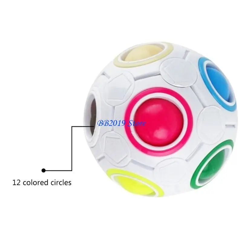 Q0KB Decompressie speelgoed Mini Pinch Ball Therapy Toy Education Interactive Cube Puzzle