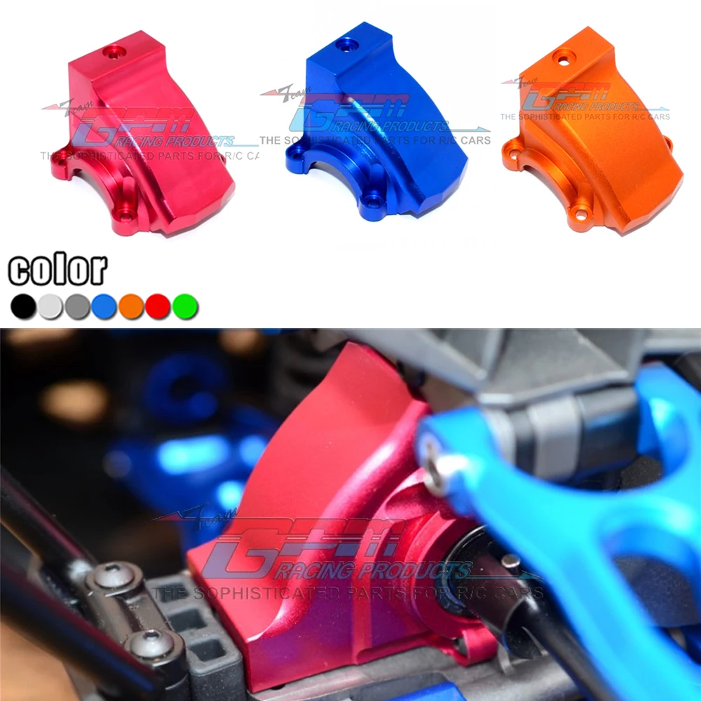 GPM Metal Front Rear Differential Case Gearbox Cover 7780 for Traxxas 1/6 XRT 1/5 X-MAXX 8S Monster Truck RC Car Upgrade Parts