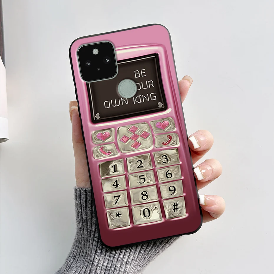 Etui z kreskówek dla Google Pixel 5A 5G Silicone Soft Back Cover Etui na telefon dla Google Pixel 5A 5 XL 5XL Pixel5 A Capa Funda Coque