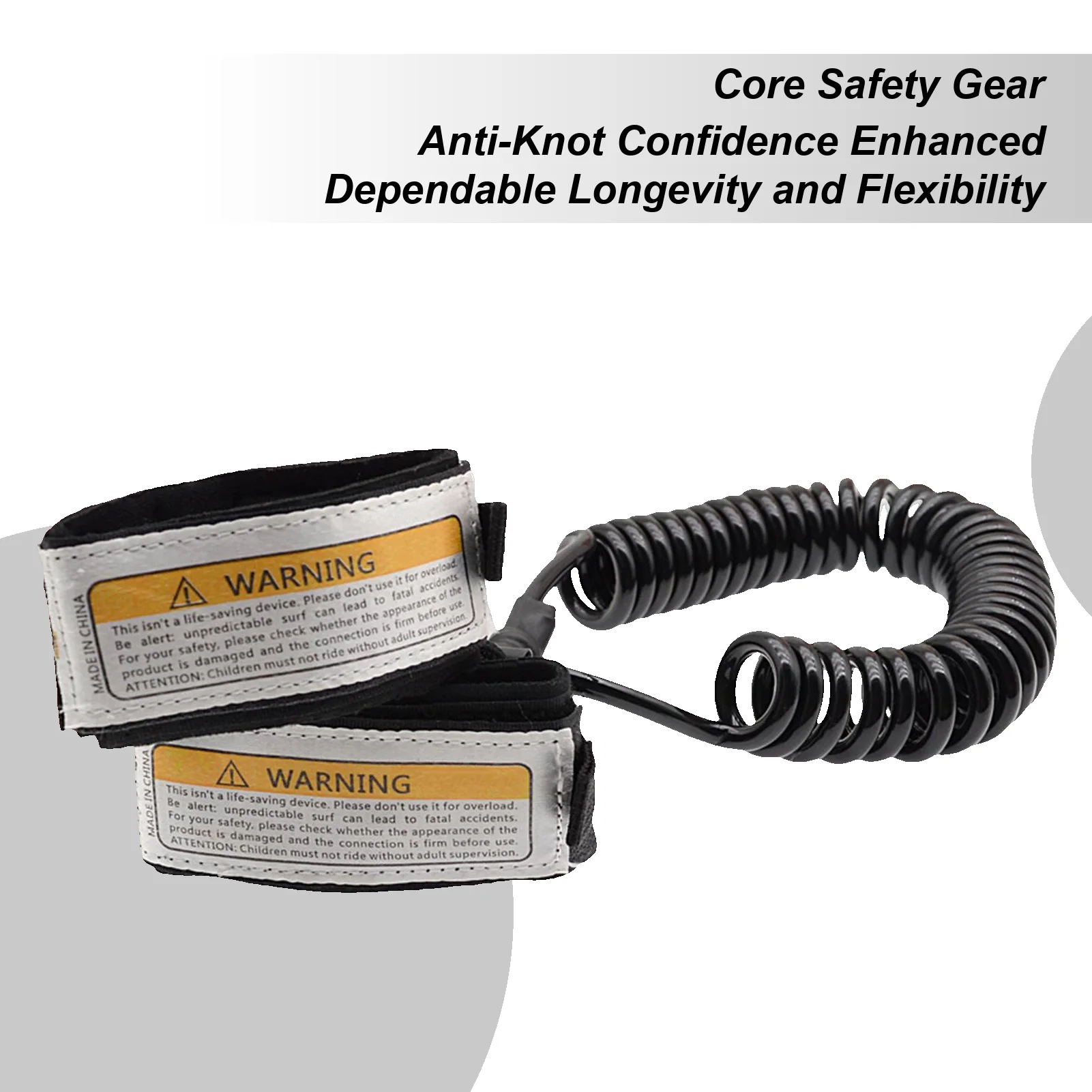 

Diving Wrist Lanyard Anti Lost Diving Spring Coiled Hand Straps Elasticity Underwater Aerobics Gear Comfortable Wear Snorkeling