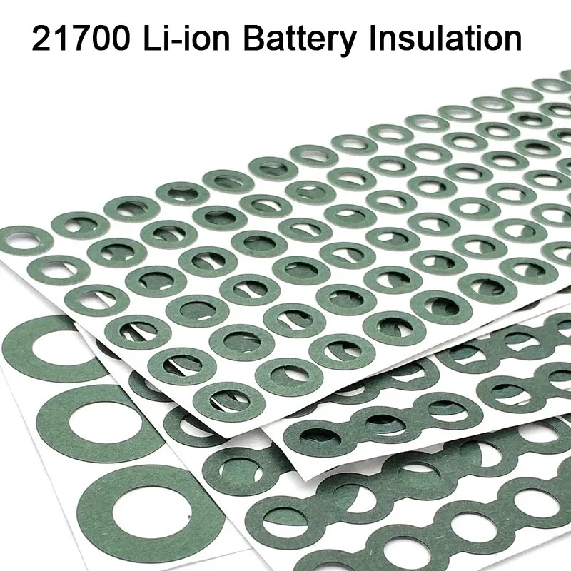 25/100pcs 18650 21700 26650 Li-ion Battery Insulation Gasket Pack Cell Barley Adhesive Paper Glue Fish Electrode Insulated Pads