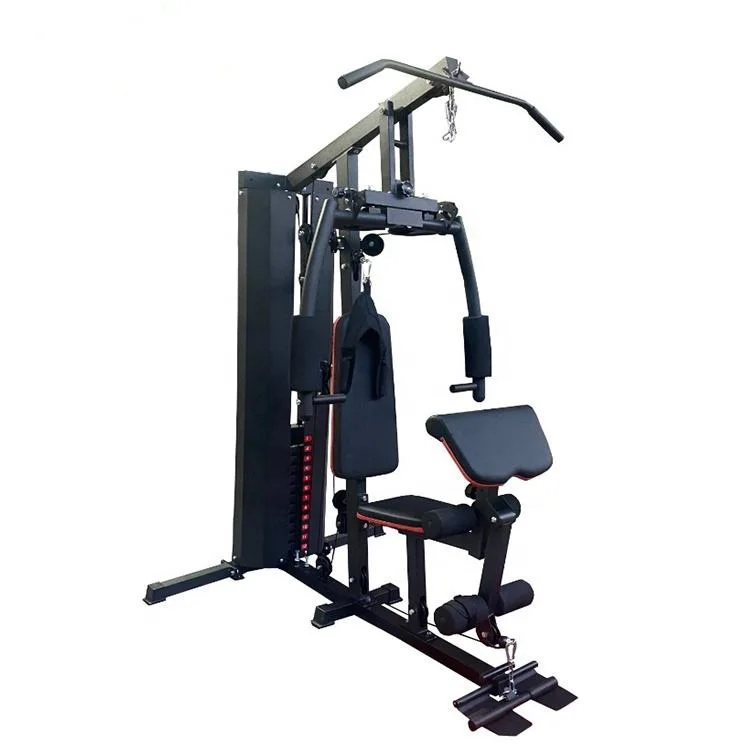 All-in-One Home Gym Multi Machine For Men Metal Bodybuilding Equipment For Chest Biceps Shoulder Back Triceps Legs Exercise