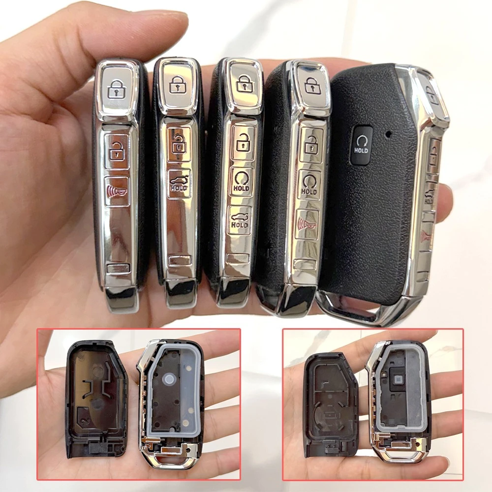 

3 4 5 Button Original Size Car Key Shell Case Housing for KIA K5 K8 K3 KX3 KX7 Seltos Sportage Ray Sorento Soul Telluride Cerato