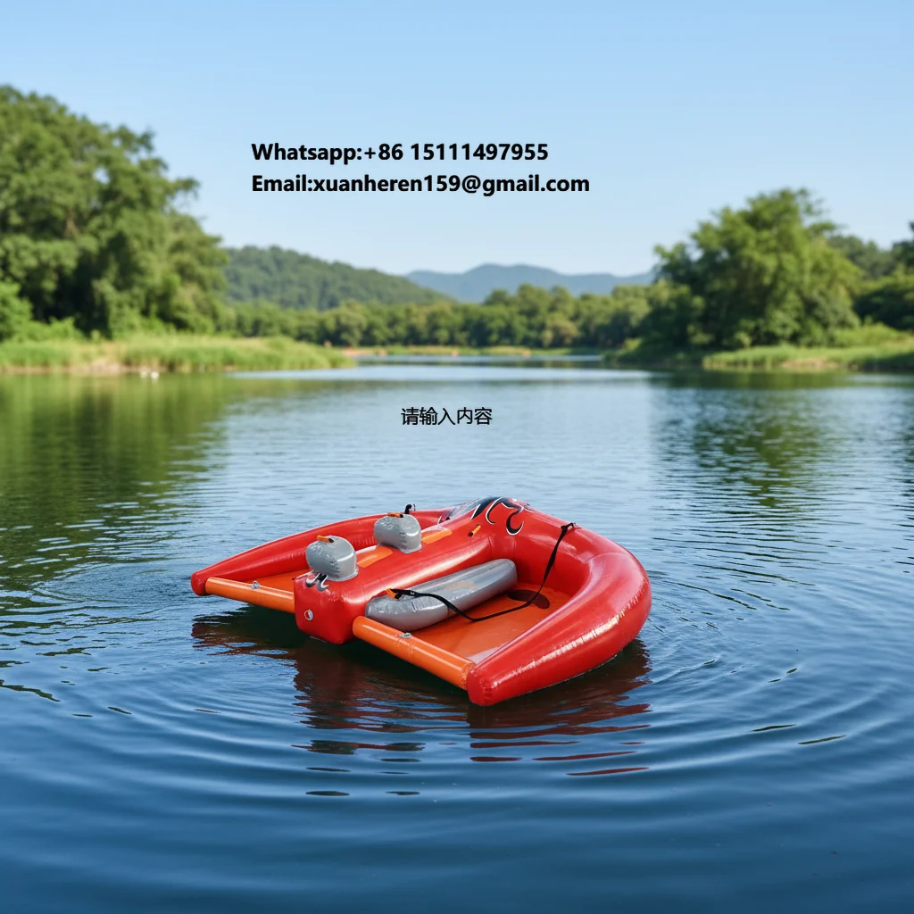 Kite Tube Inflatable Towable Water Sports / Inflatable Fly Water Manta Ray