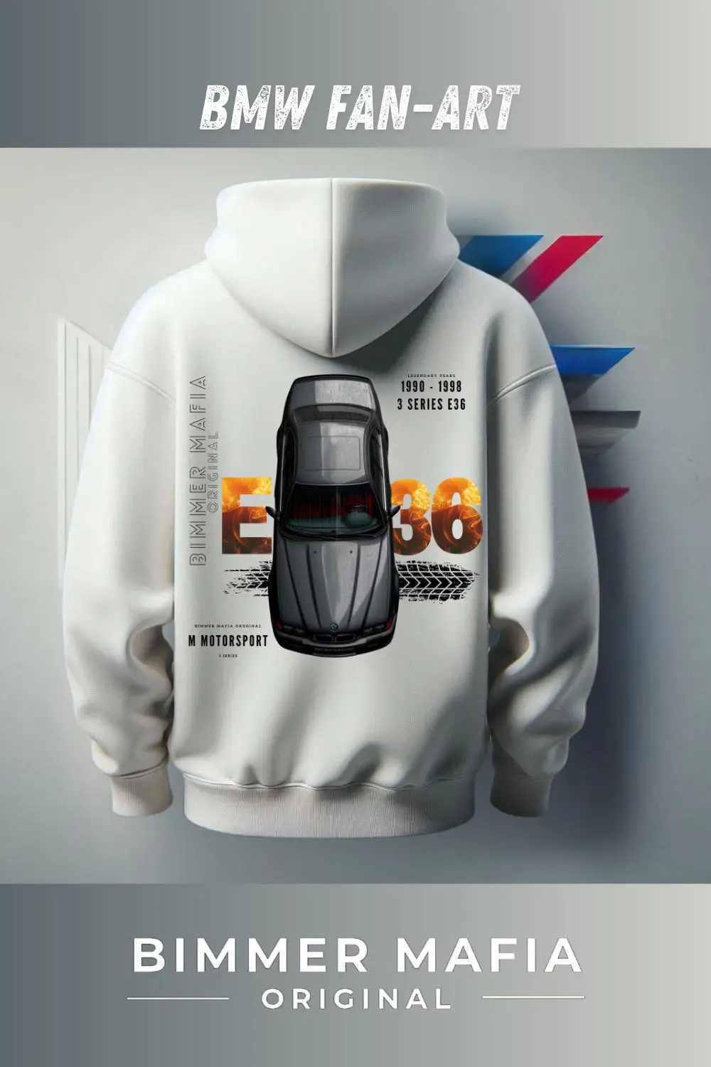 Men's Hoodie M3 E36… - image