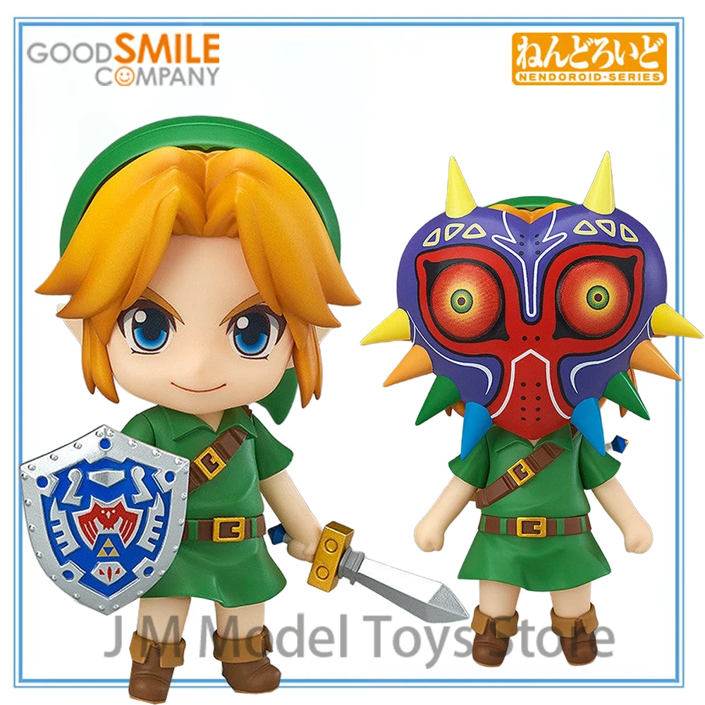 

100% оригинал Good Smile Company Nendoroid ( # 553) Zelda No Densetsu: Majora No Kamen Tatl Link Маска Majora 3D Ver. Модель игрушки