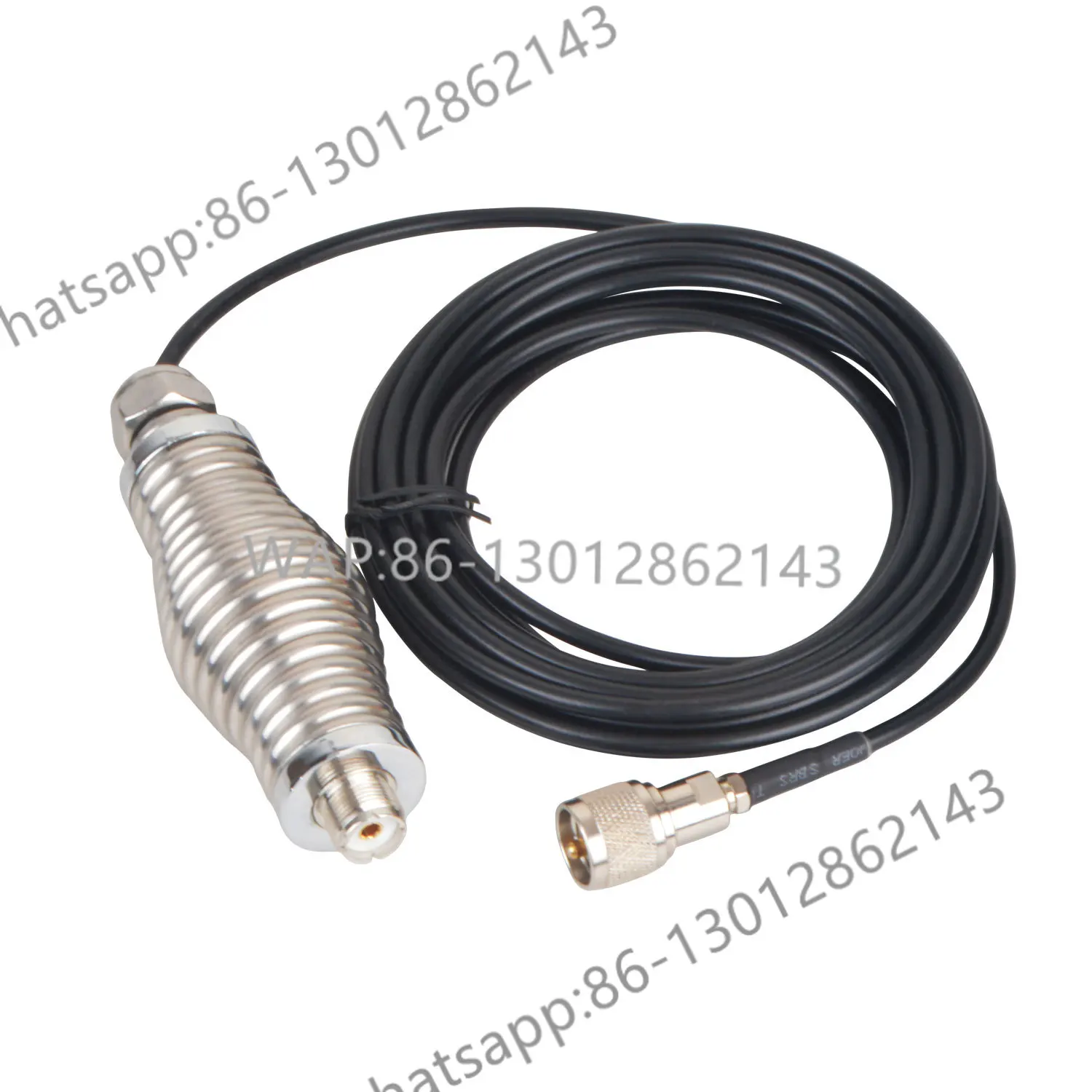 Cross-country Shockproof Strong Spring Antenna Base W/ 5 Meter RG-58 PL259 UHF Male Connector Feed Line for Mobile Radio Antenna