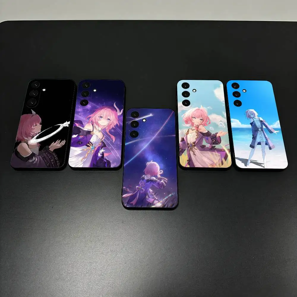 

Honkai Star Rail C-Cyrene Black Shell Phone Case For Samsung Galaxy A73,A72,A71,A70,A53,A52,A51,Others Soft