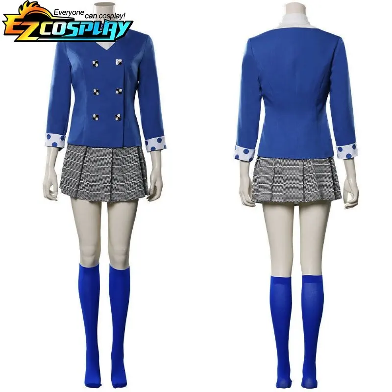 Disfraz de brezo Chandler de la película Musical, vestido de noche, uniforme escolar