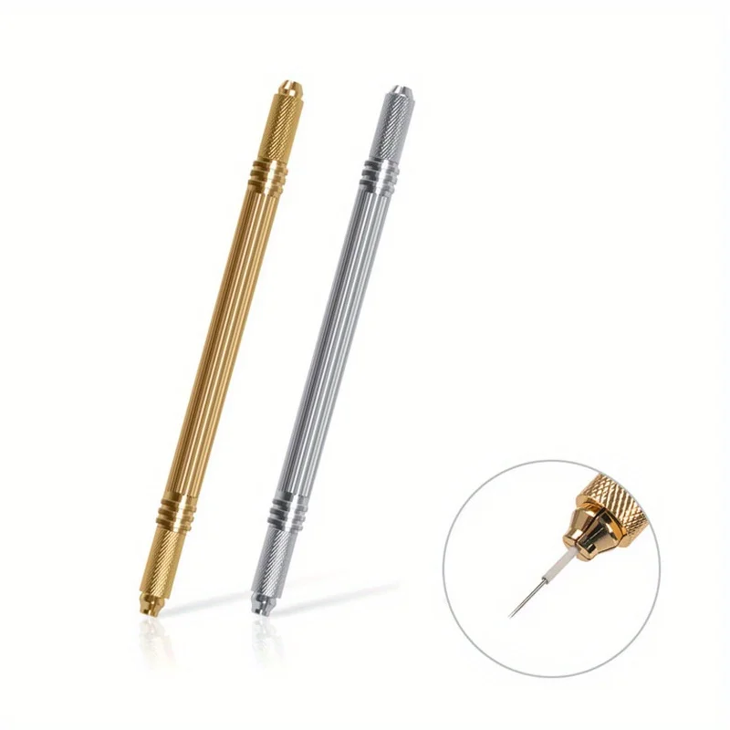 

1pcs Tattoo Microneedling Pen Eyebrow Permanent Makeup Micro Blading Tool High Quality Tattoo Tebori Microblading Manual Pen