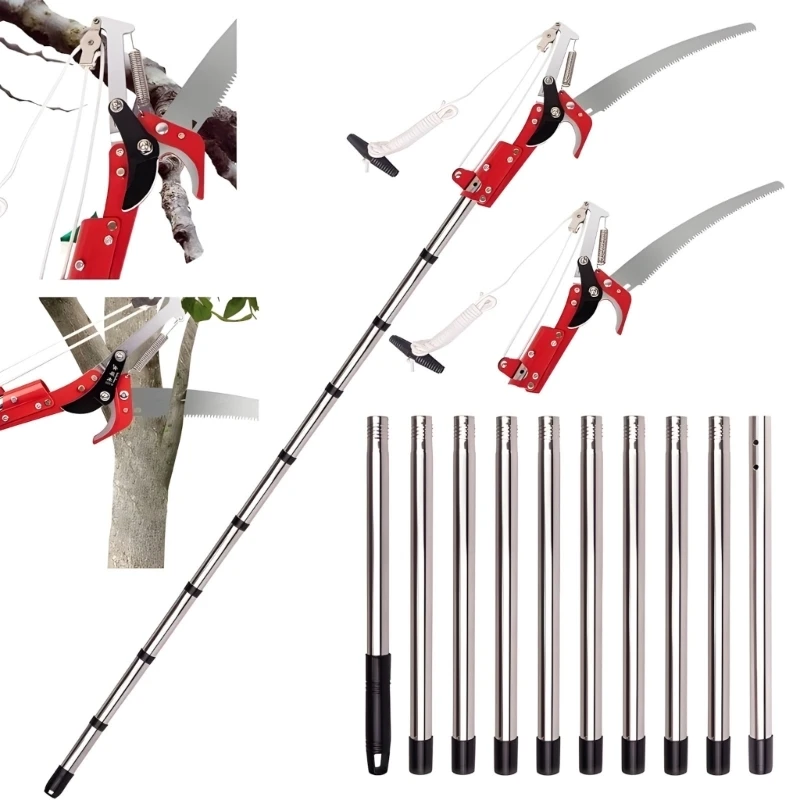 U55D Long 13 Feet Tree Branch Cutter With Secure Hold For Landscape Maintenance