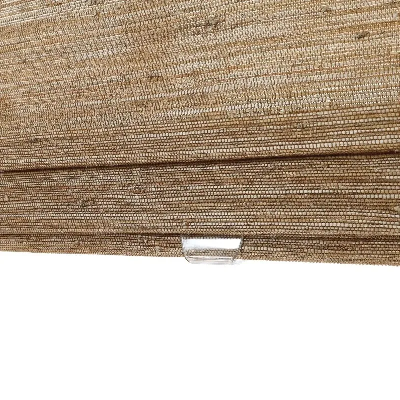 Custom-made Pure Natural Jute Bamboo Roman Blind for Hotel Living Room Bedroom Office Sunproof Bamboo Roller Blind