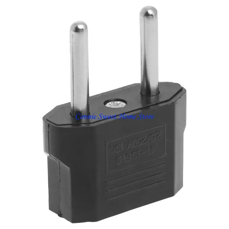 LXAF Universal US EU To EU Plug Travel Wall AC Power Adapter Converter