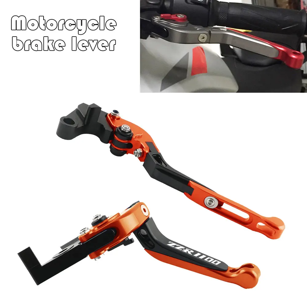 

Fit KAWASAKI ZZR1100 1990-1992 1993-2001 Motorcycle Clutch Lever Brake Lever Set Adjustable Folding Handle Levers Accessories