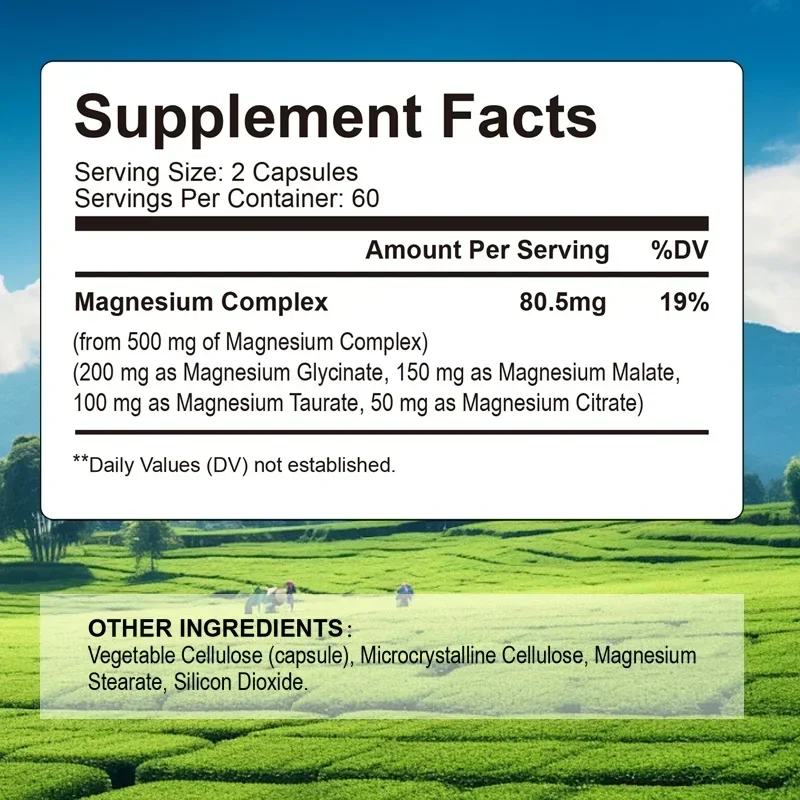 Magnesium Complex for Health & Relaxation