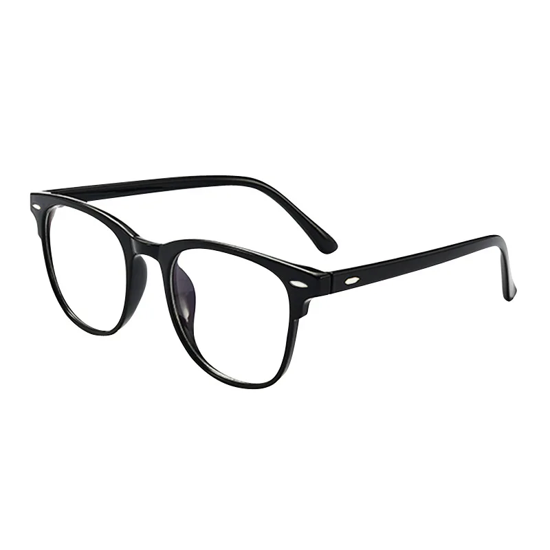 Gafas para miopía con acabado transparente, lentes graduadas de color negro, para hombre y mujer, de-1,0-1,5-2,0 a-6,0