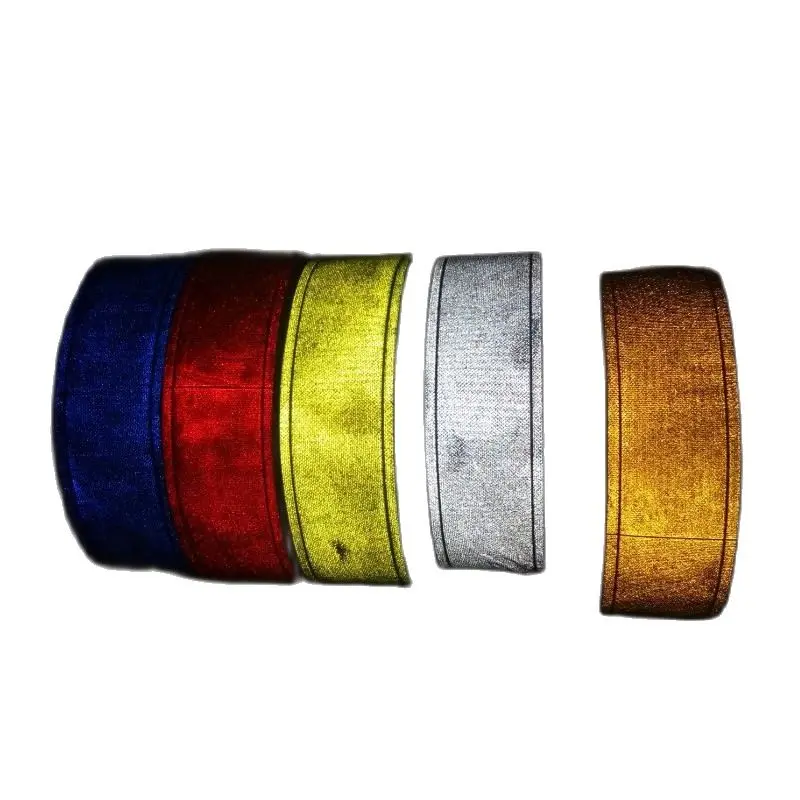 Night Reflective PVC Tape, Flashing Tiny Star Warning Strip, Clothing Safety Vest, Bag Material Belt, Garment Sewing, 5cm * 50m