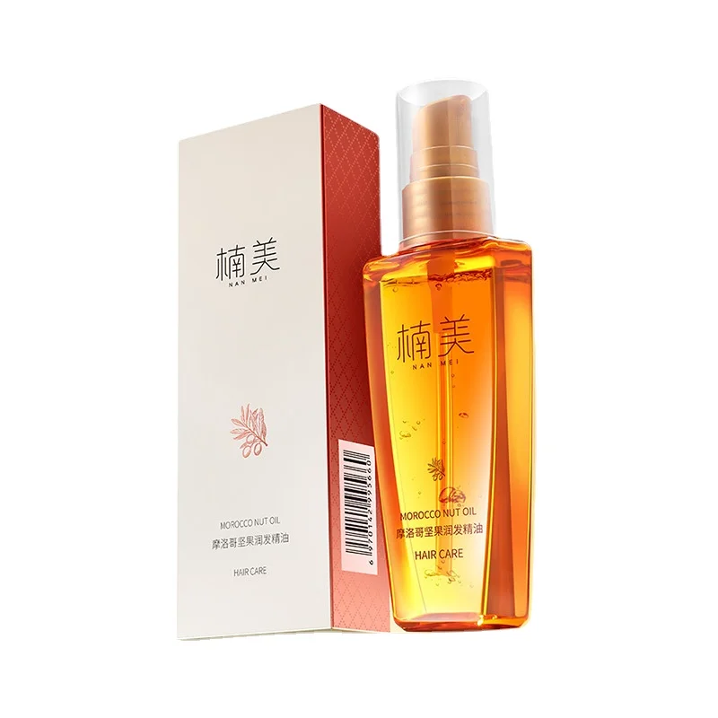 

70ml Nanmei Moroccan Hair Care Essential Oil Hair Care To Improve Frizz, Dye and Burn Damaged Hair Essential Oil Hair Care Oil