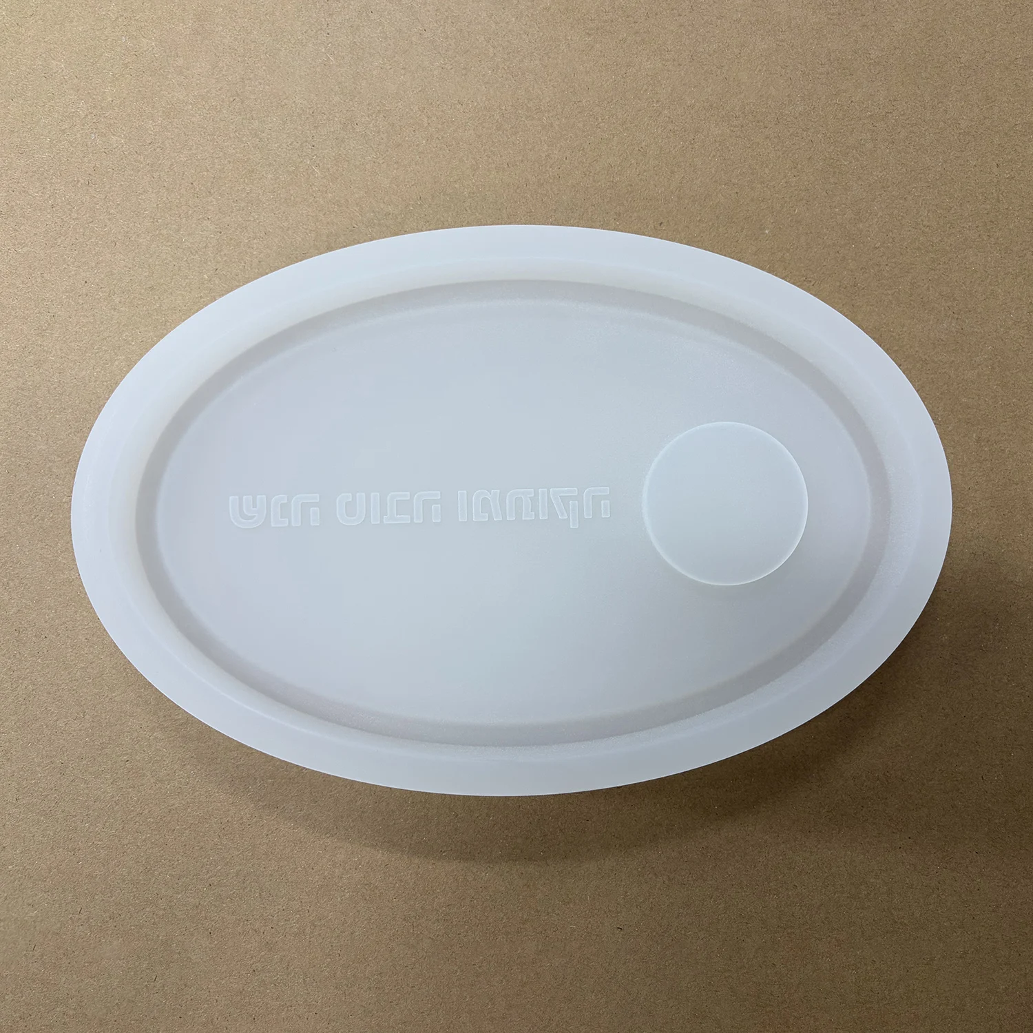 Silikonform für jüdische Rosh  – Travertine Tray Oval Bewertung und Preis