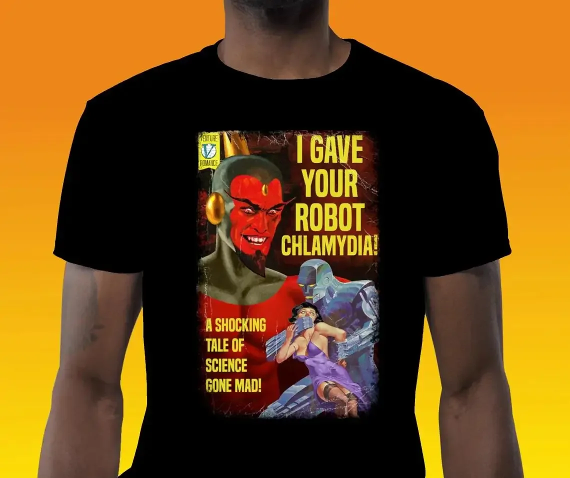Я отдал вашему роботу chlamydia Venture Bros Ретро футболка