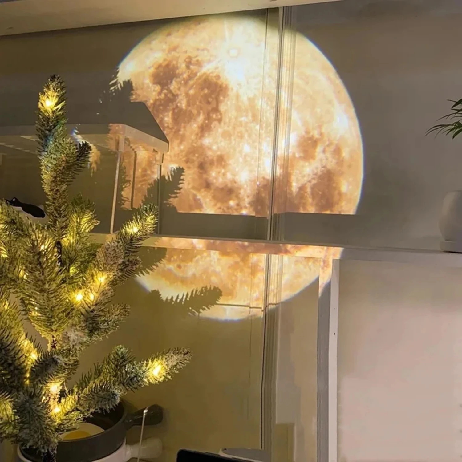 Projection Lamp Planet Projector Background Atmosphere Decoration Led Night Lamps Kid Bedroom  Decor Wall Light