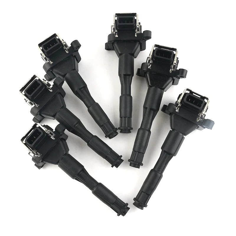 0221504029 1 pc IGNITION COIL COILS 12131703228 for BMW X5 Z8 E36 E46 E38 E39 E31 540i 750iL 4.4 4.6 12131748018 12139067830