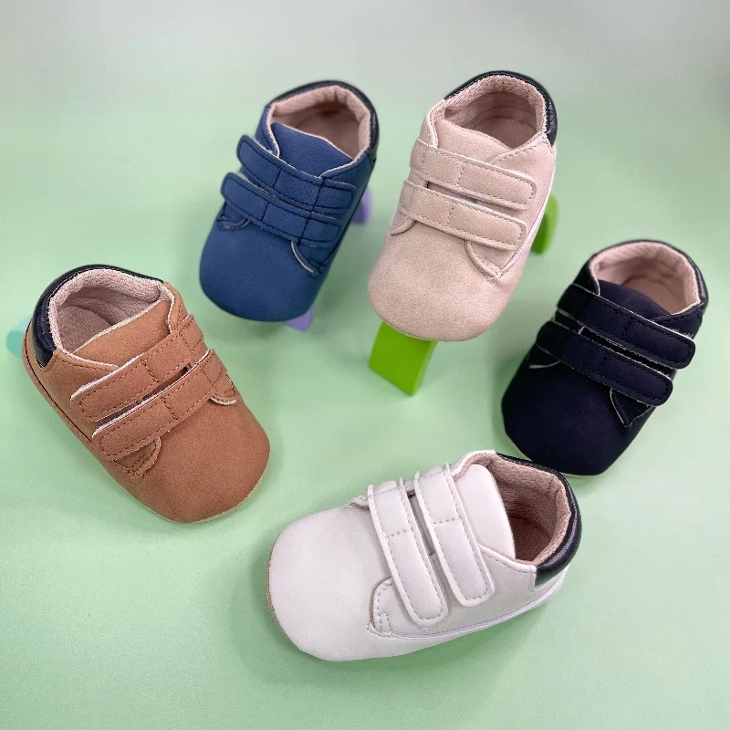 Frühlings- und Herbstkollektion: Neue Modische Einfache Stoffschuhe für Neugeborene, Bequeme Weichsohlen-Sneaker für 0-18 Monate – Detail 4