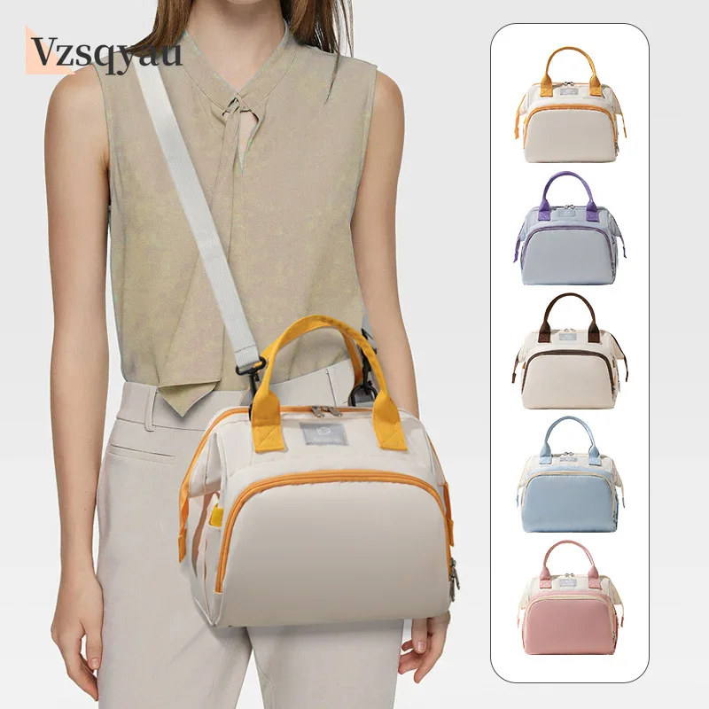 

Portable Mother and Baby Bag Large-capacity Mother Storage Bag Independent Milk Warehouse Multi-compartment Backpack Diaper Bags