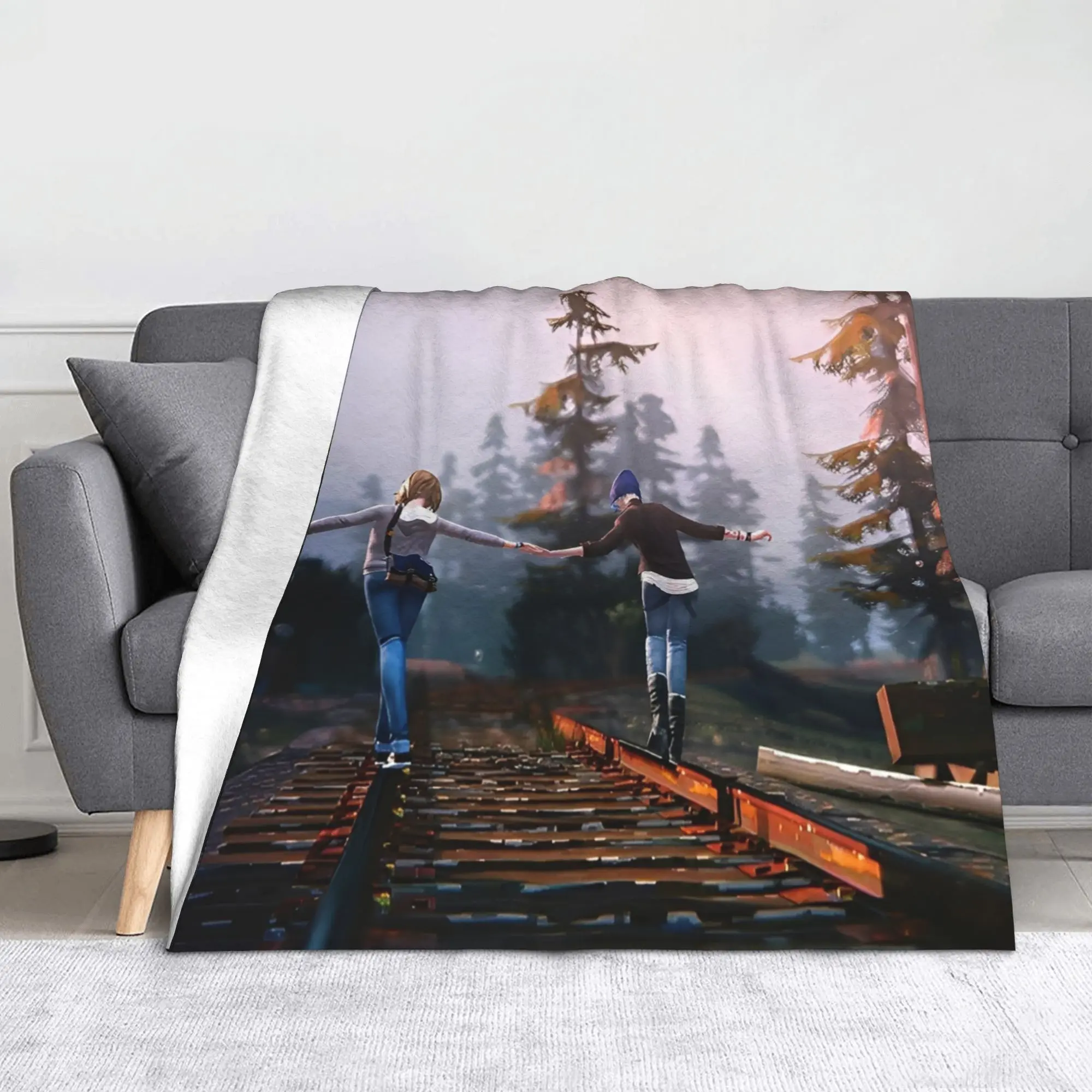 

Фланелевое одеяло Life is Strange Game, одеяла для кровати, офиса, легкое одеяло для спальни