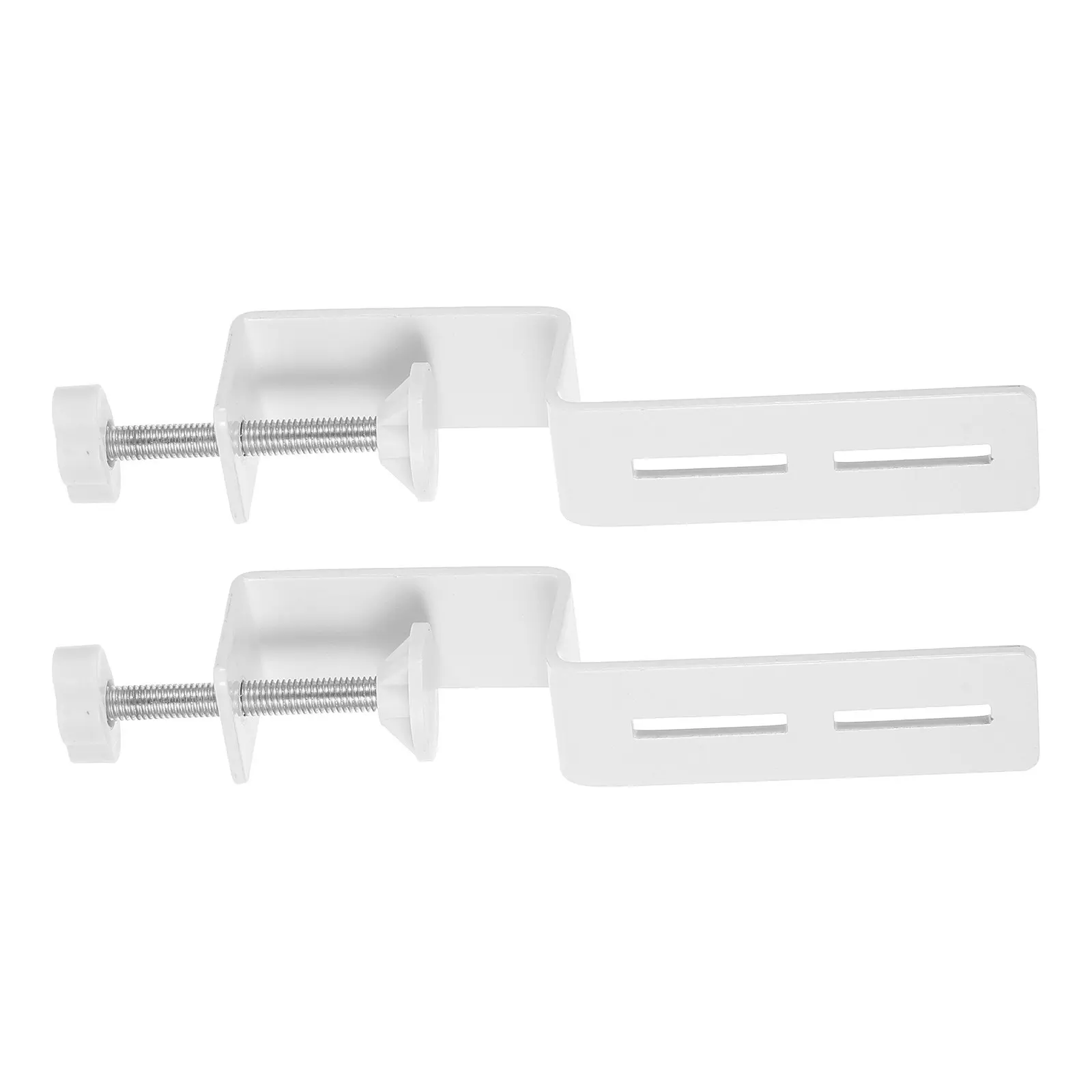 

2 шт. металлические окрашенные C-образные кронштейны-зажимы для стола, устойчивые, сверхпрочные, для крепления к столу, аксессуар для организации рабочего места, фурнитура