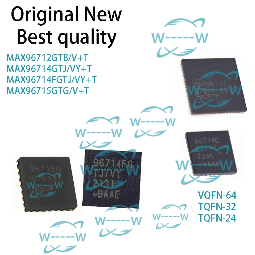 

(2-30 PCS) MAX96712GTB/V+T MAX96714GTJ/VY+T MAX96714FGTJ/VY+T MAX96715GTG/V+T MAX96712 MAX96714G 96714G 96714FG 96715G IC CHIP