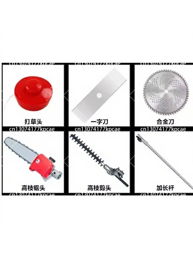 Stroke Multi-Function Pole Saw - Extended Tree Pruner Grass Trimmer for High-Altitude Logging