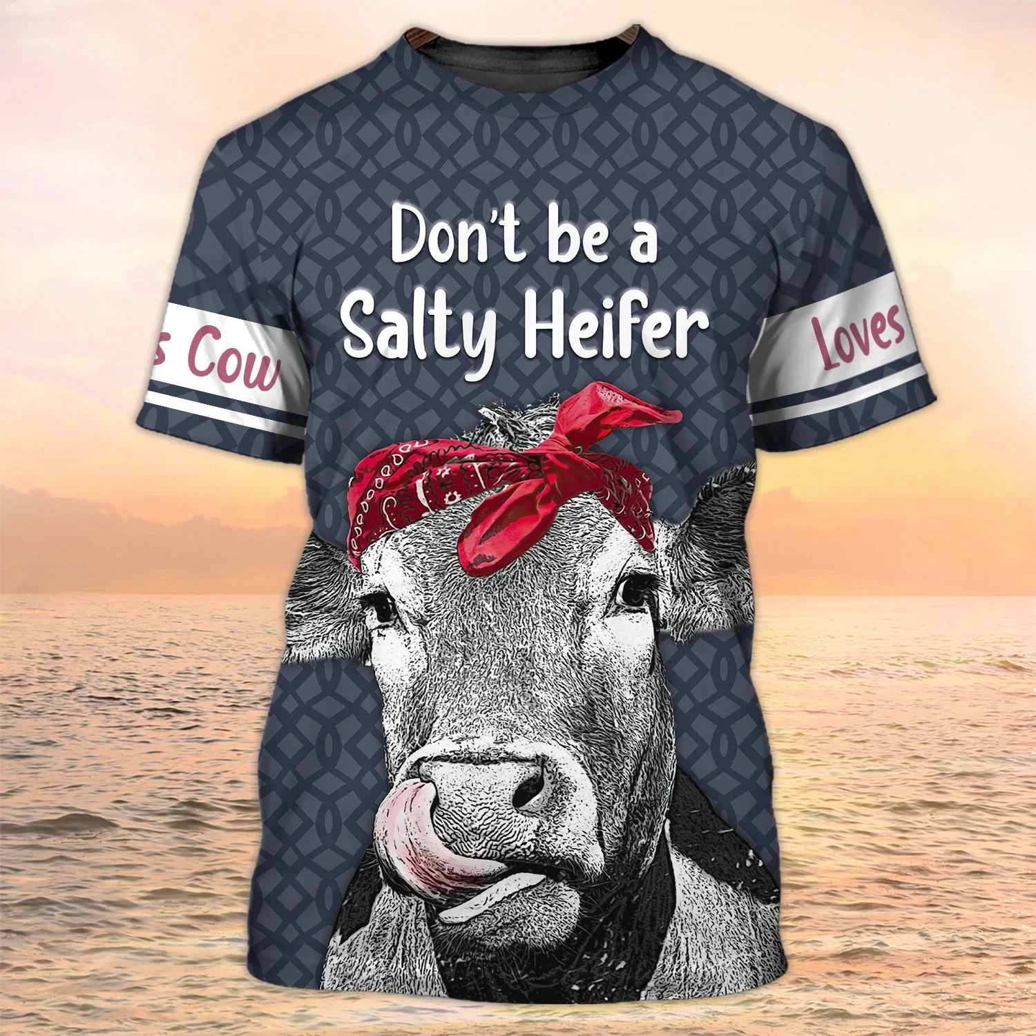 PLstar Cosmos Newest Summer Men‘s Fashion T-shirt Personalized Name Animal Cow 3D Printed t shirt Unisex Casual Tshirt DW122