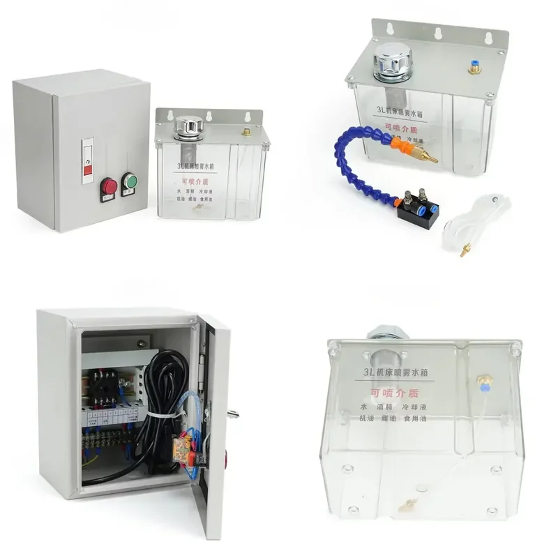 New Machine Coolant Supply Solution with 5 Bar Gas Pressure Spray Tool for Water Tank Container Cooling Lubrication Set