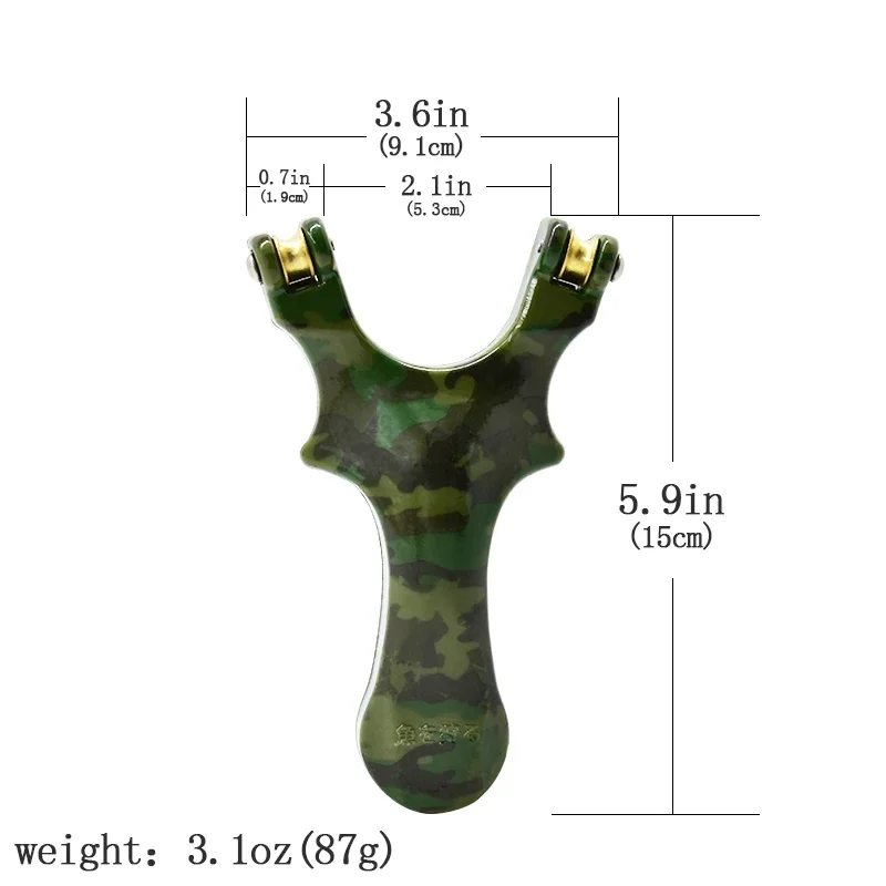 Pulley Slingshot High-strength Resin Sling Outdoor Sports Entertainment Toys Shooting Hunting Small Equipment Strong Durable