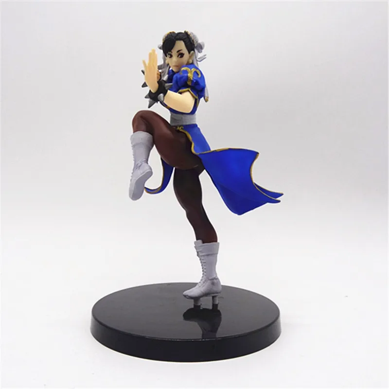 

Street Fighter Chun Li 18cm PVC Action Figure Collectible Model Toy Unassembled Handmade Artwork for Fans