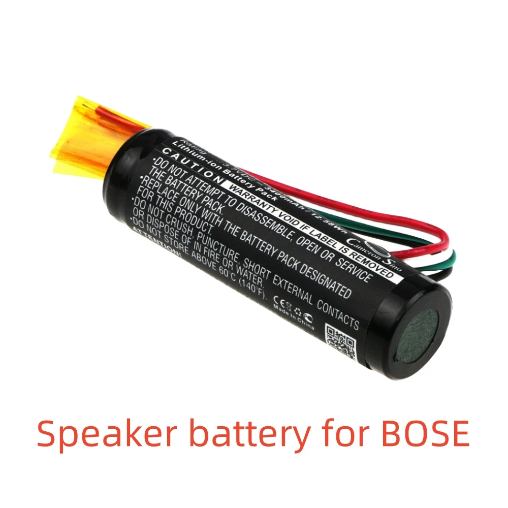 CS Li-ion Speaker battery for BOSE，3.7v，3400mAh，V35 535 525II 535II 520II T20