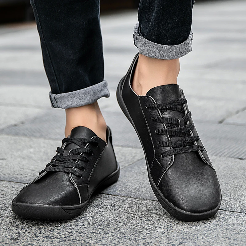 

Casual Four Seasons Men's Shoes Classic and versatile style Daily office outdoor street walking Black plus size shoes 38-46