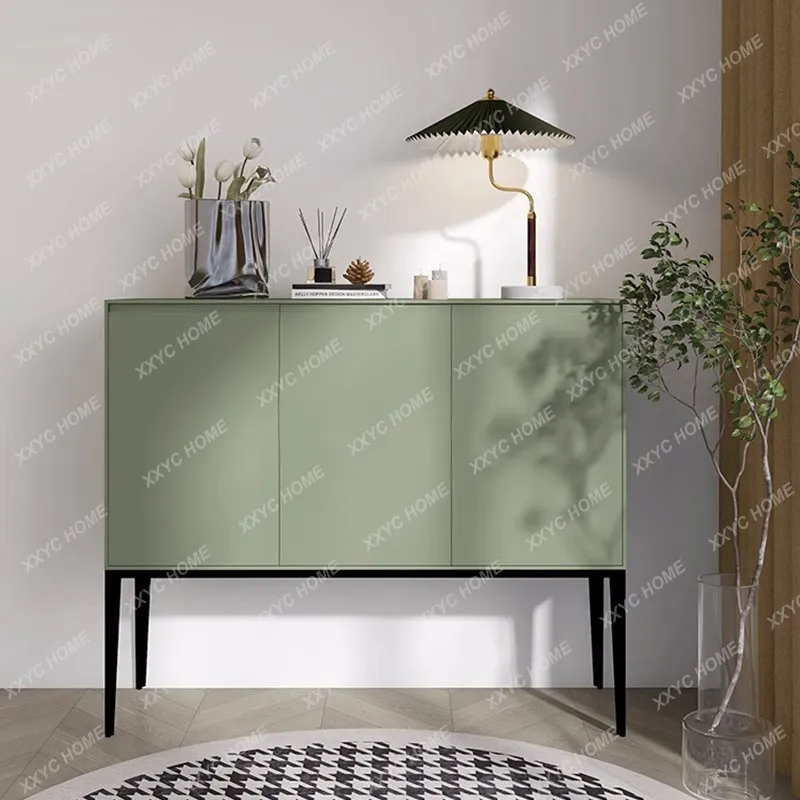 

L Cream Style Side Cabinet Simple Modern Entry Entrance Cabinet Locker