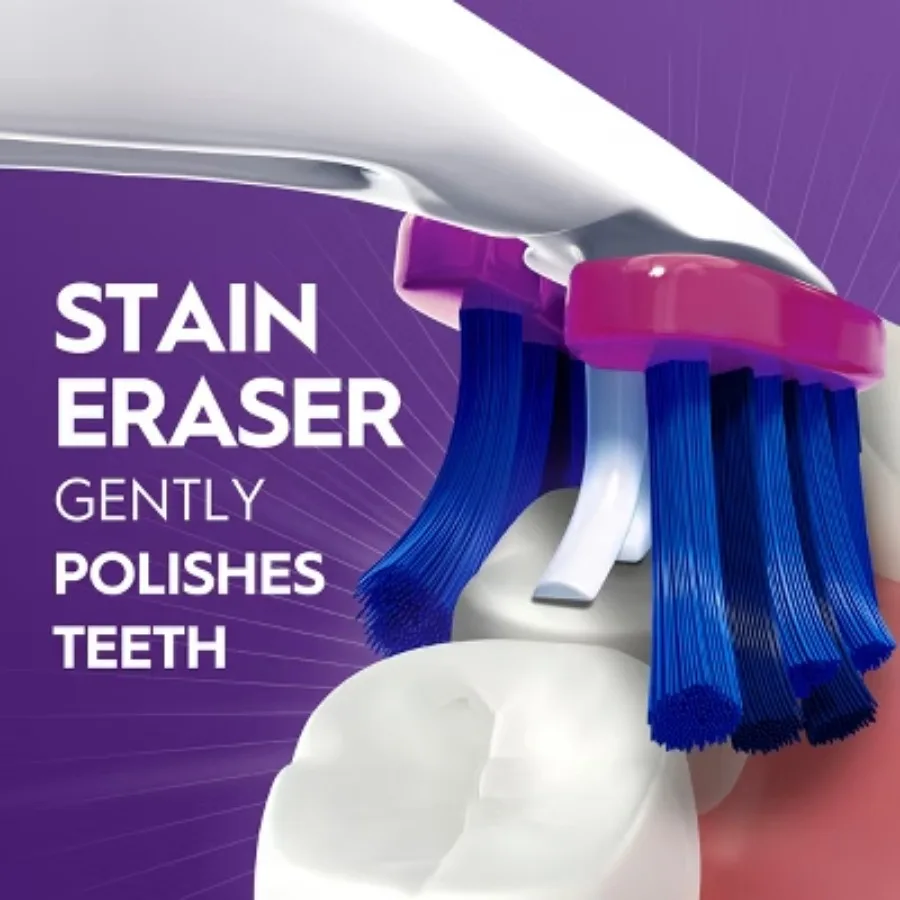 Ручная зубная щетка с мягкой щетиной для удаления пятен, регулируемые насадки в индивидуальном стиле, подходят для ваших зубов для очистки торстом.