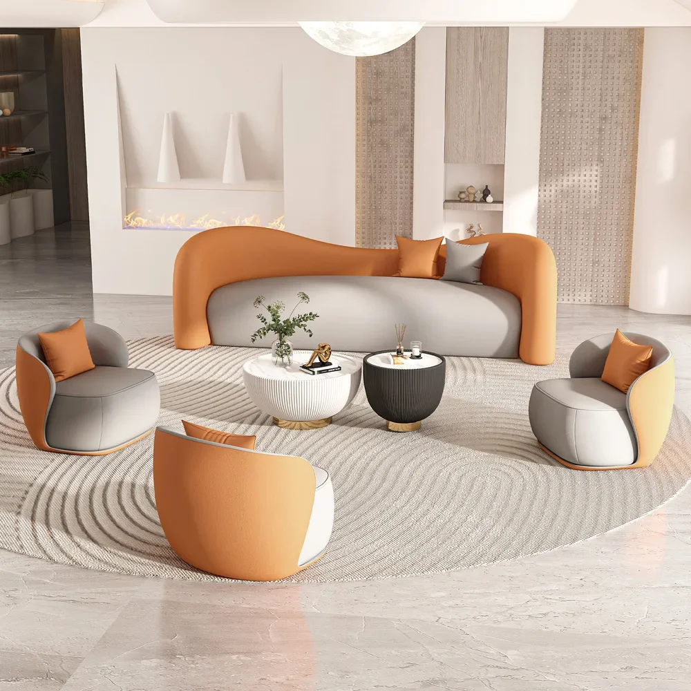 Small apartment household Internet celebrity sofa B & B beauty salon rest area sand