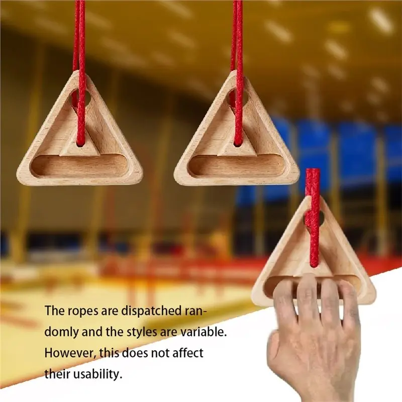 WOWFU-1Set Climbing Triangle Fingerboard, Multifunctional Simulated Climbing Fingerboard, Reusable Home Gym Pull Up Handle