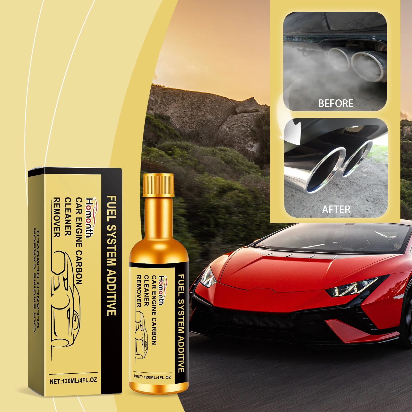 Engine Catalytic Converter Cleaners Multipurpose Car Motorcycle Engine CSV Easy To Clean Accelerators Catalysts Car Maintenance